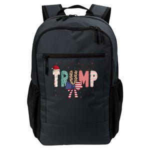 Christmas Retro Trump 2024 Daily Commute Backpack