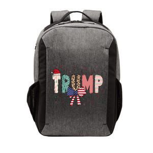 Christmas Retro Trump 2024 Vector Backpack