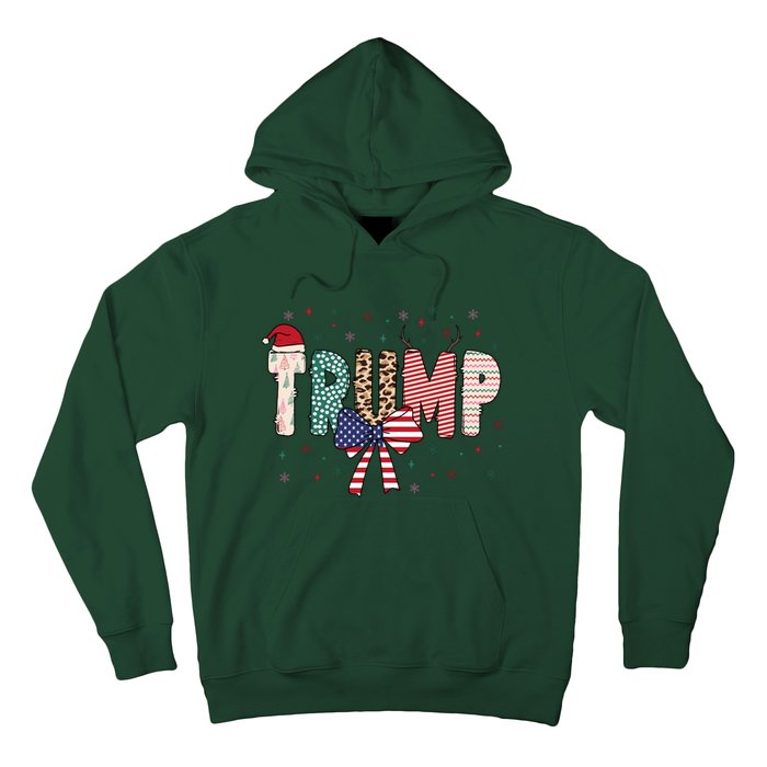 Christmas Retro Trump 2024 Hoodie