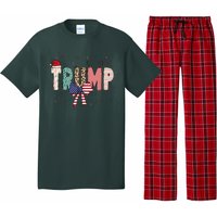 Christmas Retro Trump 2024 Pajama Set