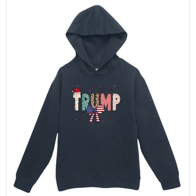 Christmas Retro Trump 2024 Urban Pullover Hoodie