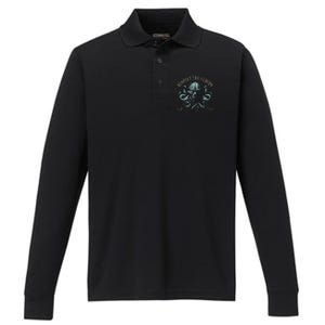 Cthulhu Respect The Elders Performance Long Sleeve Polo