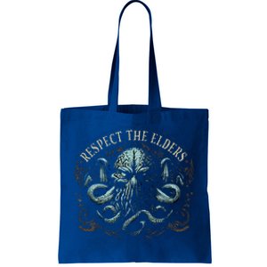 Cthulhu Respect The Elders Tote Bag