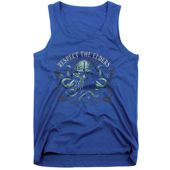 Cthulhu Respect The Elders Tank Top