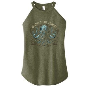 Cthulhu Respect The Elders Women's Perfect Tri Rocker Tank