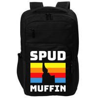 Cool Retro Travel Idaho Vacation Potatoes Spud Muffin Design Impact Tech Backpack