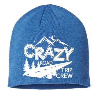 Cazy Road Trip Crew Funny Gift Family Vacation Tee Funny Outdooor Meaningful Gif Sustainable Beanie