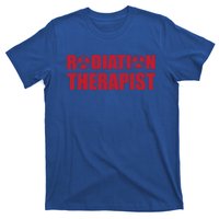 Cool Radiation Therapist Trefoil Medical Oncology Team Gift T-Shirt