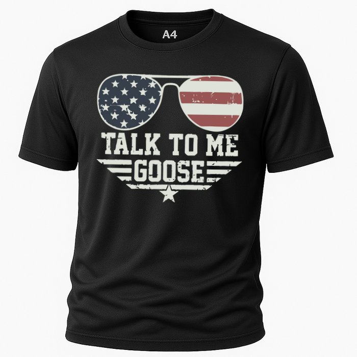Cool Retro Talk To Me Goose Gift Cooling Performance Crew T-Shirt