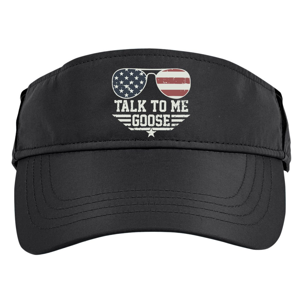 Cool Retro Talk To Me Goose Gift Adult Drive Performance Visor