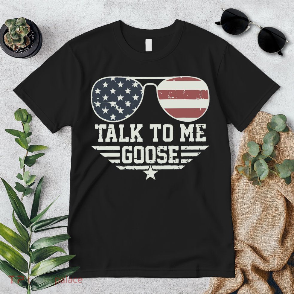 Cool Retro Talk To Me Goose Gift Premium T-Shirt