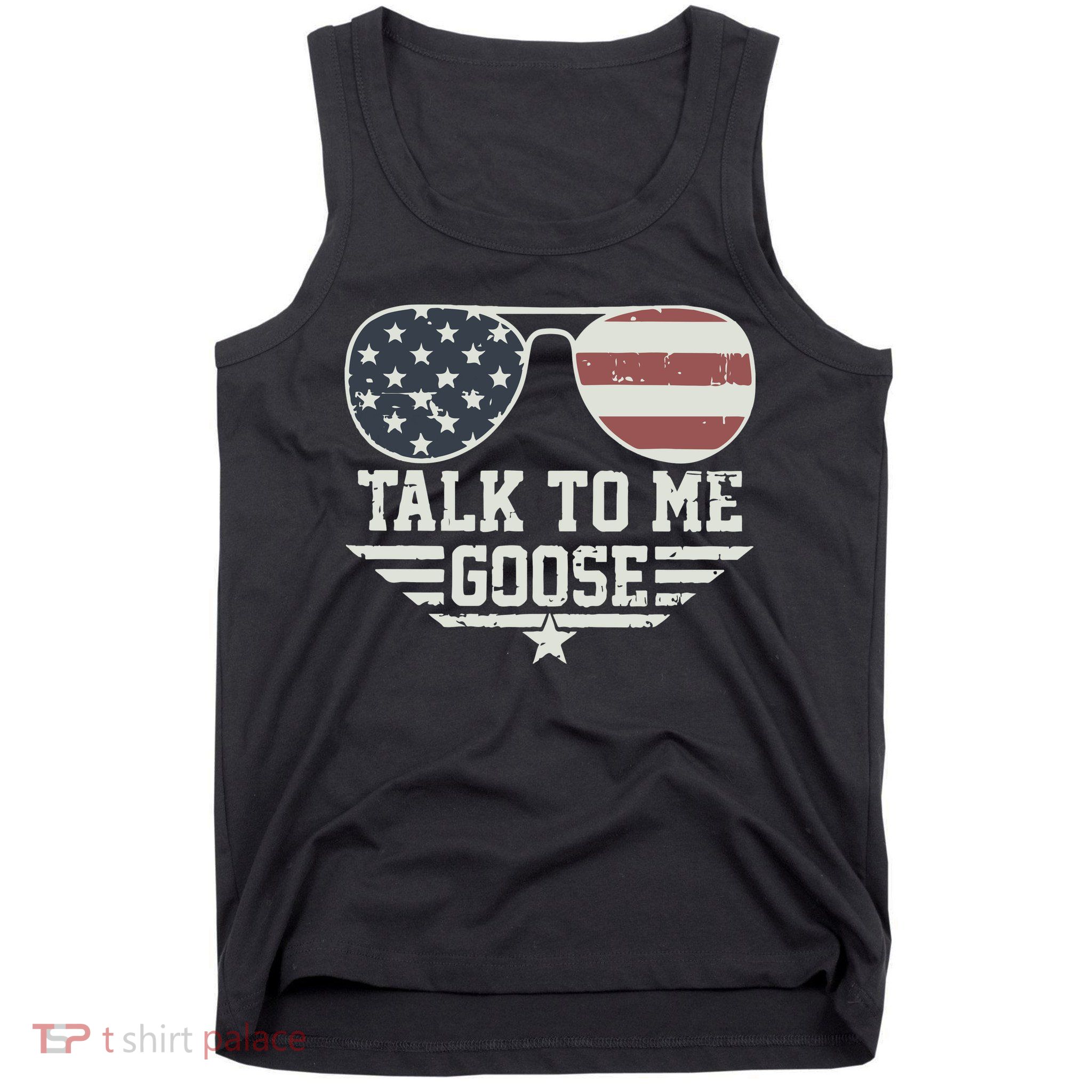 Cool Retro Talk To Me Goose Gift Tank Top
