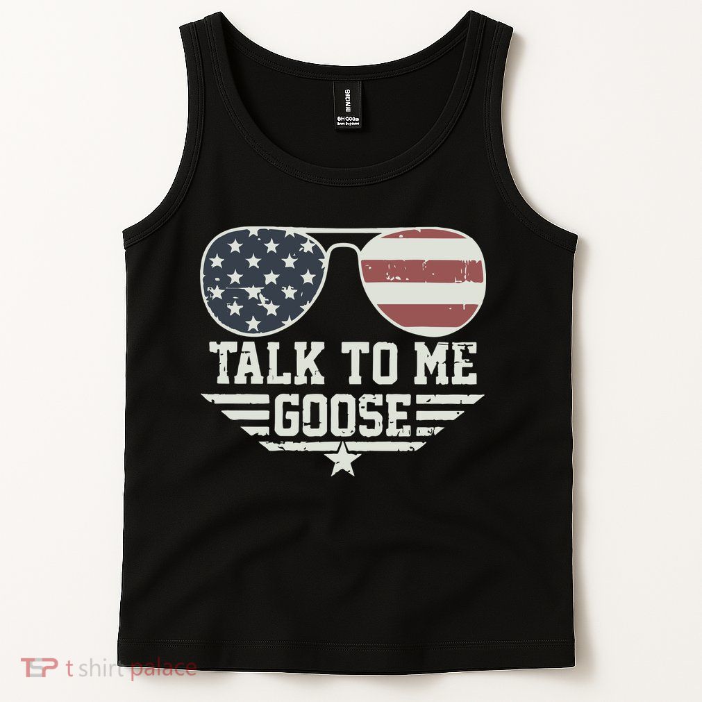 Cool Retro Talk To Me Goose Gift Tank Top