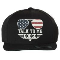 Cool Retro Talk To Me Goose Gift Wool Snapback Cap