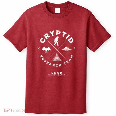 Cryptid Research Team Lead Investigator Fortean Researcher T-Shirt