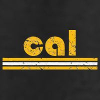 Cal Retro Three Stripe Vintage California Throwback Golf Towel