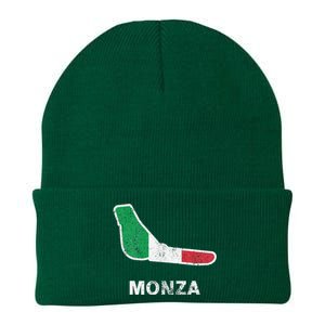 Car Racing Track In Monza Italy Monza Circuit Racing Track Knit Cap Winter Beanie