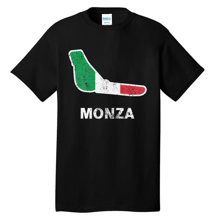 Car Racing Track In Monza Italy Monza Circuit Racing Track Tall T-Shirt