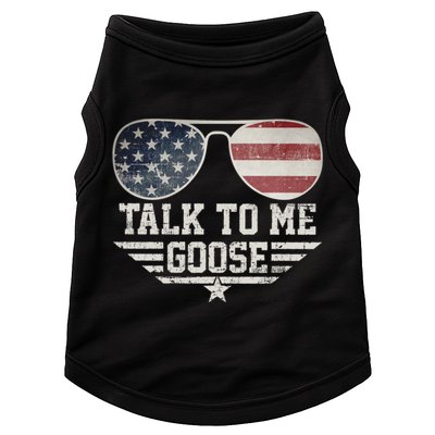 Cool Retro Talk To Me Goose Doggie Tank