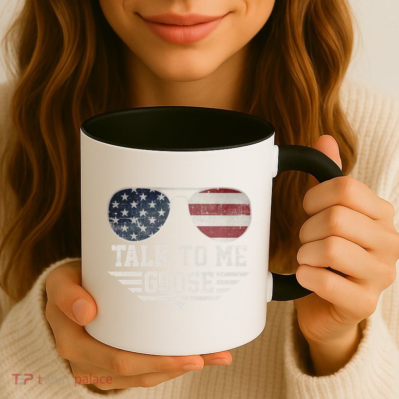 Cool Retro Talk To Me Goose Mug