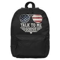 Cool Retro Talk To Me Goose 16 in Basic Backpack