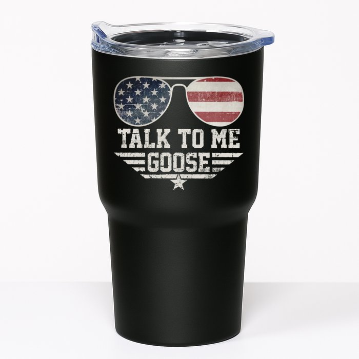 Cool Retro Talk To Me Goose Tumbler
