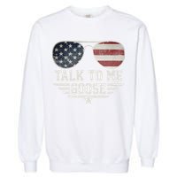 Cool Retro Talk To Me Goose Garment-Dyed Sweatshirt