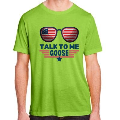 Cool Retro Talk To Me Goose Gift Adult ChromaSoft Performance T-Shirt