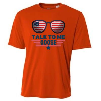 Cool Retro Talk To Me Goose Gift Cooling Performance Crew T-Shirt