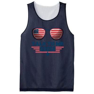 Cool Retro Talk To Me Goose Gift Mesh Reversible Basketball Jersey Tank