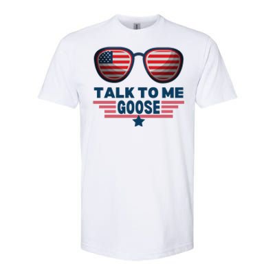 Cool Retro Talk To Me Goose Gift Softstyle CVC T-Shirt