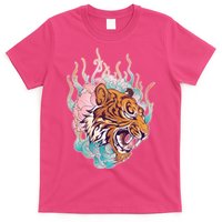 Cool Roaring Tiger Japanese Tattoo T-Shirt