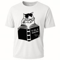 Cat Reading To Kill A Mockingbird Funny Performance Shirt