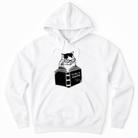 Cat Reading To Kill A Mockingbird Funny Hoodie