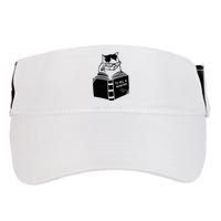 Cat Reading To Kill A Mockingbird Funny Adult Drive Performance Visor