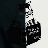 Cat Reading To Kill A Mockingbird Funny Infant Baby Jersey Bodysuit