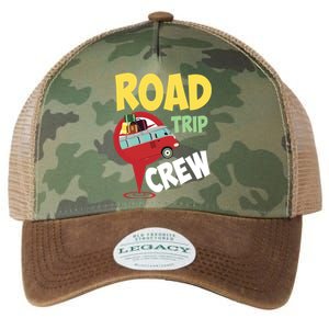 Cool Road Trip Crew Funny Summer Vacation Travel Fan Gift Cool Gift Legacy Tie Dye Trucker Hat