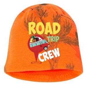 Cool Road Trip Crew Funny Summer Vacation Travel Fan Gift Cool Gift Kati - Camo Knit Beanie