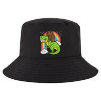 Capybara Riding Trex Dino Cute Capy Rodent Cool Comfort Performance Bucket Hat