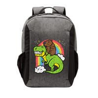 Capybara Riding Trex Dino Cute Capy Rodent Vector Backpack