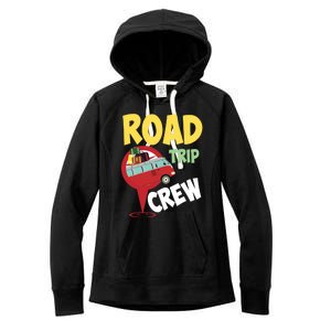 Cool Road Trip Crew Funny Summer Vacation Travel Fan Gift Women's Fleece Hoodie