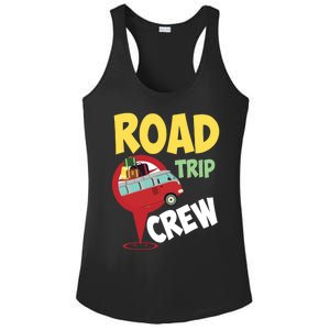 Cool Road Trip Crew Funny Summer Vacation Travel Fan Gift Ladies PosiCharge Competitor Racerback Tank