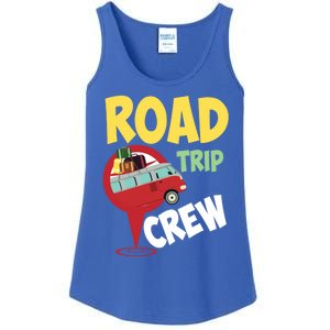 Cool Road Trip Crew Funny Summer Vacation Travel Fan Gift Ladies Essential Tank