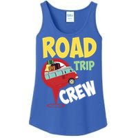 Cool Road Trip Crew Funny Summer Vacation Travel Fan Gift Ladies Essential Tank