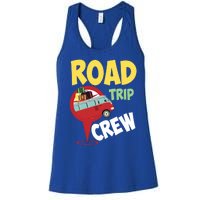 Cool Road Trip Crew Funny Summer Vacation Travel Fan Gift Women's Racerback Tank