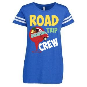 Cool Road Trip Crew Funny Summer Vacation Travel Fan Gift Enza Ladies Jersey Football T-Shirt