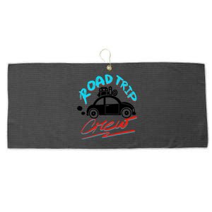 Cool Road Trip Crew Funny Summer Vacation Travel Fan Gift Meaningful Gift Large Microfiber Waffle Golf Towel