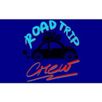 Cool Road Trip Crew Funny Summer Vacation Travel Fan Gift Meaningful Gift Bumper Sticker