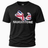 Car Racing Track In England Silverstone Circuit Racing Fans Cooling Performance Crew T-Shirt