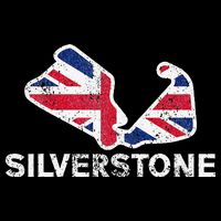 Car Racing Track In England Silverstone Circuit Racing Fans Cooling Performance Crew T-Shirt